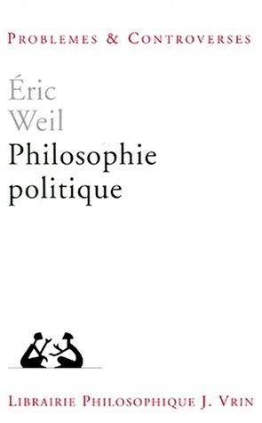 Couverture : Philosophie politique