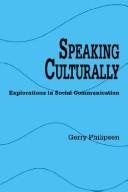 Couverture : Speaking culturally
