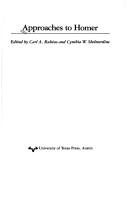 Couverture : Approaches to Homer