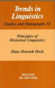 Couverture : Principles of Historical Linguistics (Trends in Linguistics: Studies & Monographs)