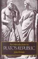 Couverture : An introduction to Plato's Republic