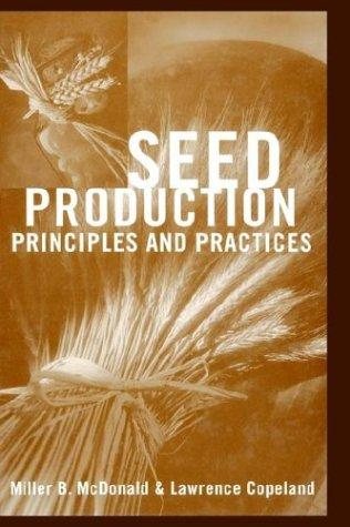 Couverture : Seed production