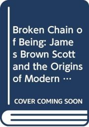 Couverture : Broken chain of being