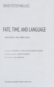 Couverture : Fate, Time, and Language