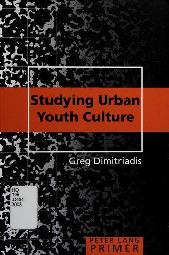 Couverture : Studying urban youth culture primer