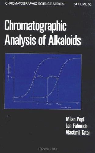 Couverture : Chromatographic analysis of alkaloids