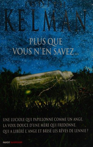 Couverture : Plus que vous n'en savez ...