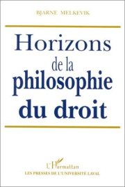 Couverture : Horizons de la philosophie du droit