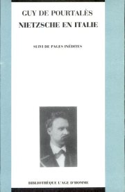 Couverture : Nietzsche en Italie