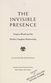 Couverture : The invisible presence
