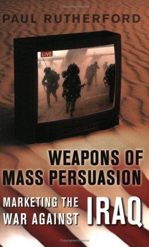 Couverture : Weapons of mass persuasion