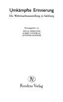 Couverture : Umkämpfte Erinnerung