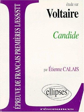 Couverture : Étude sur Voltaire Candide