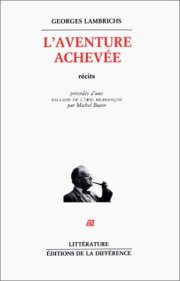 Couverture : L'aventure achevée