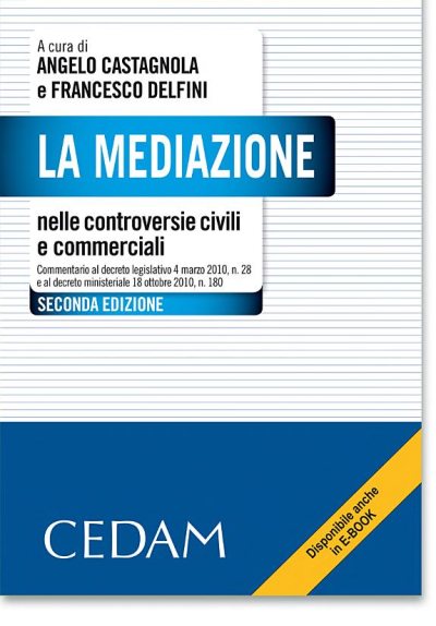 Couverture : La mediazione nelle controversie civili e commerciali