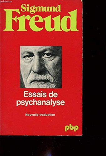 Couverture : Essais de psychanalyse