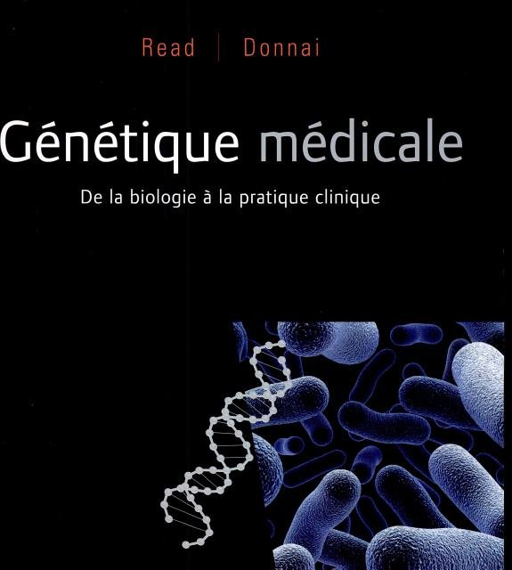 Couverture : Génétique médicale