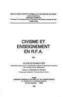 Couverture : Civisme et enseignement en R.F.A.