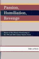 Couverture : Passion, humiliation, revenge