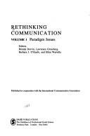Couverture : Rethinking Communication