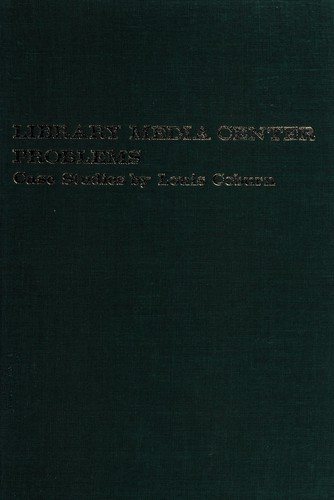 Couverture : Library media center problems: case studies.