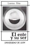 Couverture : El ente y su ser