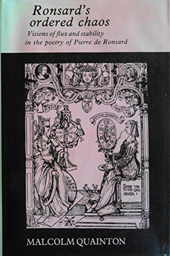 Couverture : Ronsard's ordered chaos