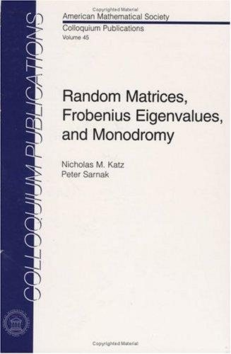 Couverture : Random matrices, Frobenius eigenvalues, and monodromy
