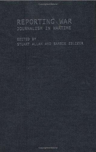 Couverture : Reporting war