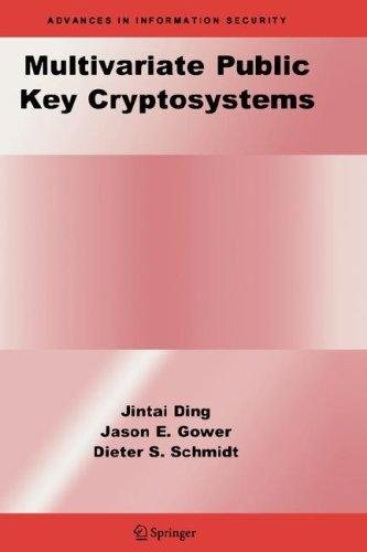 Couverture : Multivariate Public Key Cryptosystems (Advances in Information Security)