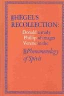 Couverture : Hegel's recollection