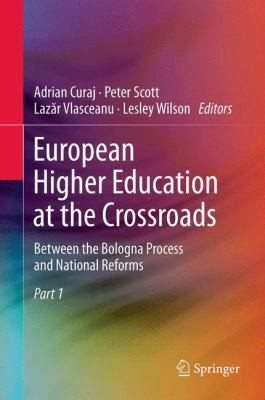 Couverture : European Higher Education at the Crossroads