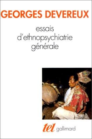 Couverture : Essais d'ethnopsychiatrie générale