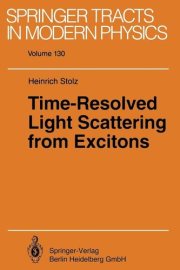 Couverture : Time-resolved light scattering from excitons