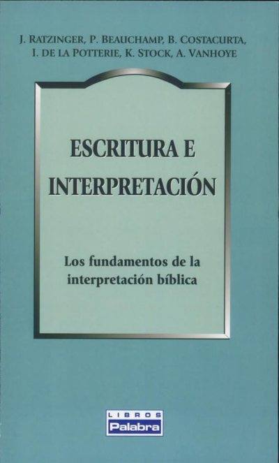 Couverture : Escritura e interpretación