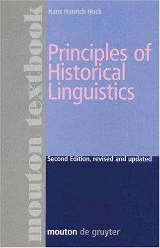 Couverture : Principles of historical linguistics