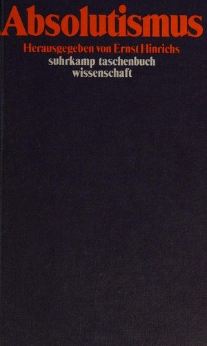 Couverture : Absolutismus