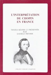 Couverture : L' Interprétation de Chopin en France