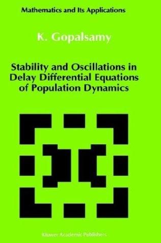 Couverture : Stability and oscillations in delay differential equations of population dynamics