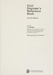 Couverture : Civil engineer's reference book