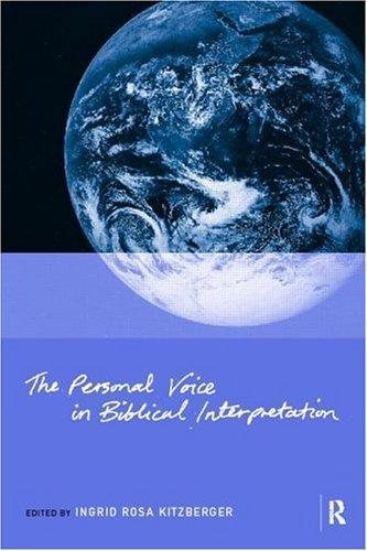 Couverture : The personal voice in biblical interpretation