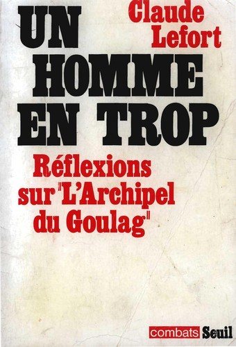 Couverture : Un homme en trop