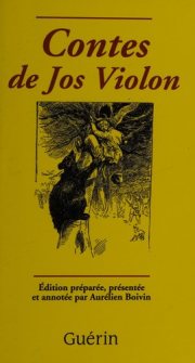 Couverture : Contes de Jos Violon