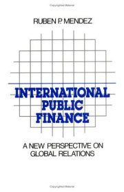 Couverture : International public finance