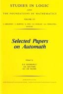 Couverture : Selected papers on Automath