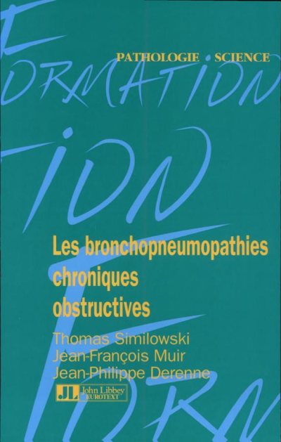 Couverture : Les bronchopneumopathies chroniques obstructives