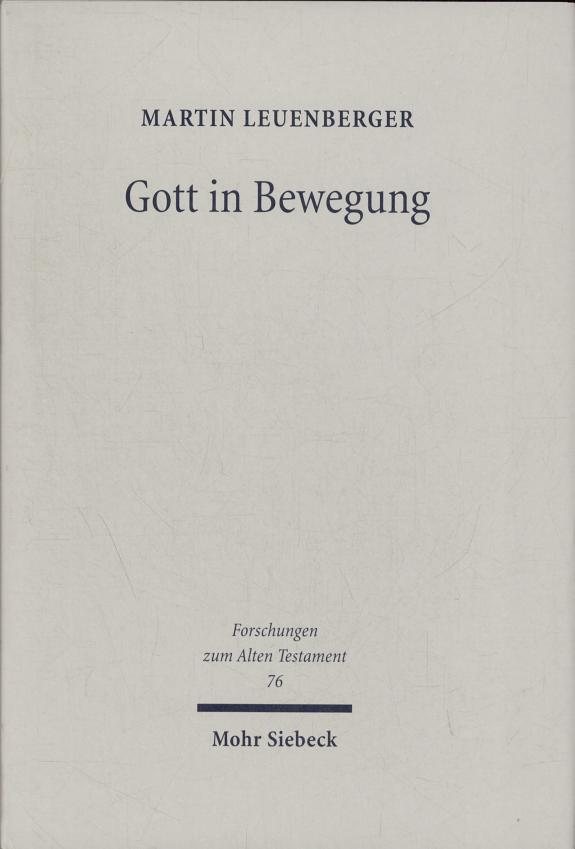 Couverture : Gott in Bewegung