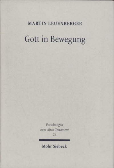 Couverture : Gott in Bewegung