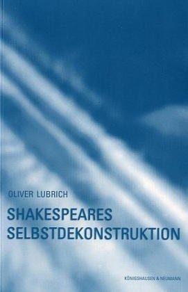 Couverture : Shakespeares Selbstdekonstruktion