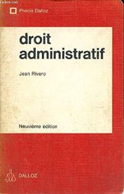 Couverture : Droit administratif